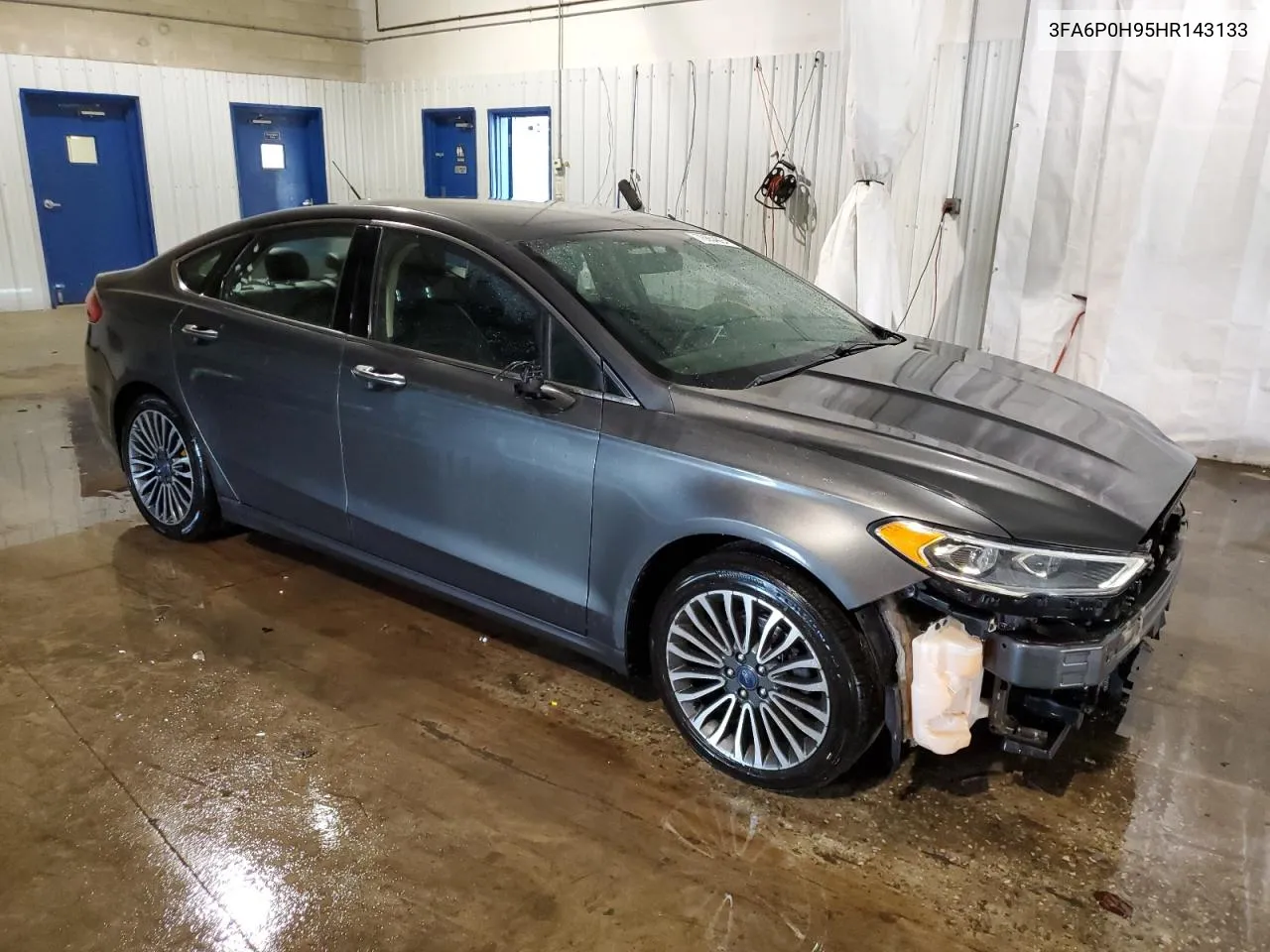 2017 Ford Fusion Se VIN: 3FA6P0H95HR143133 Lot: 70854024