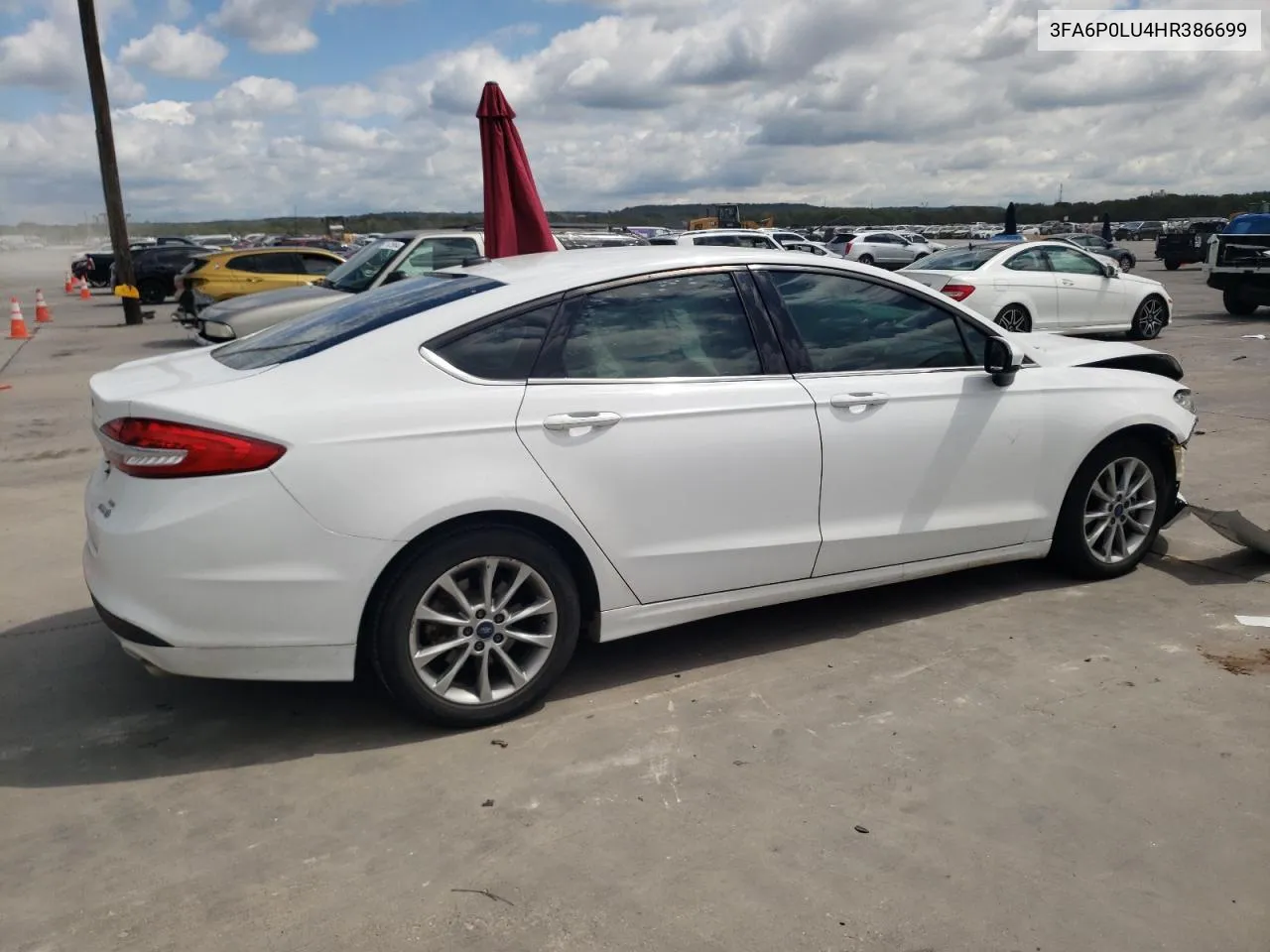 2017 Ford Fusion Se Hybrid VIN: 3FA6P0LU4HR386699 Lot: 70914214