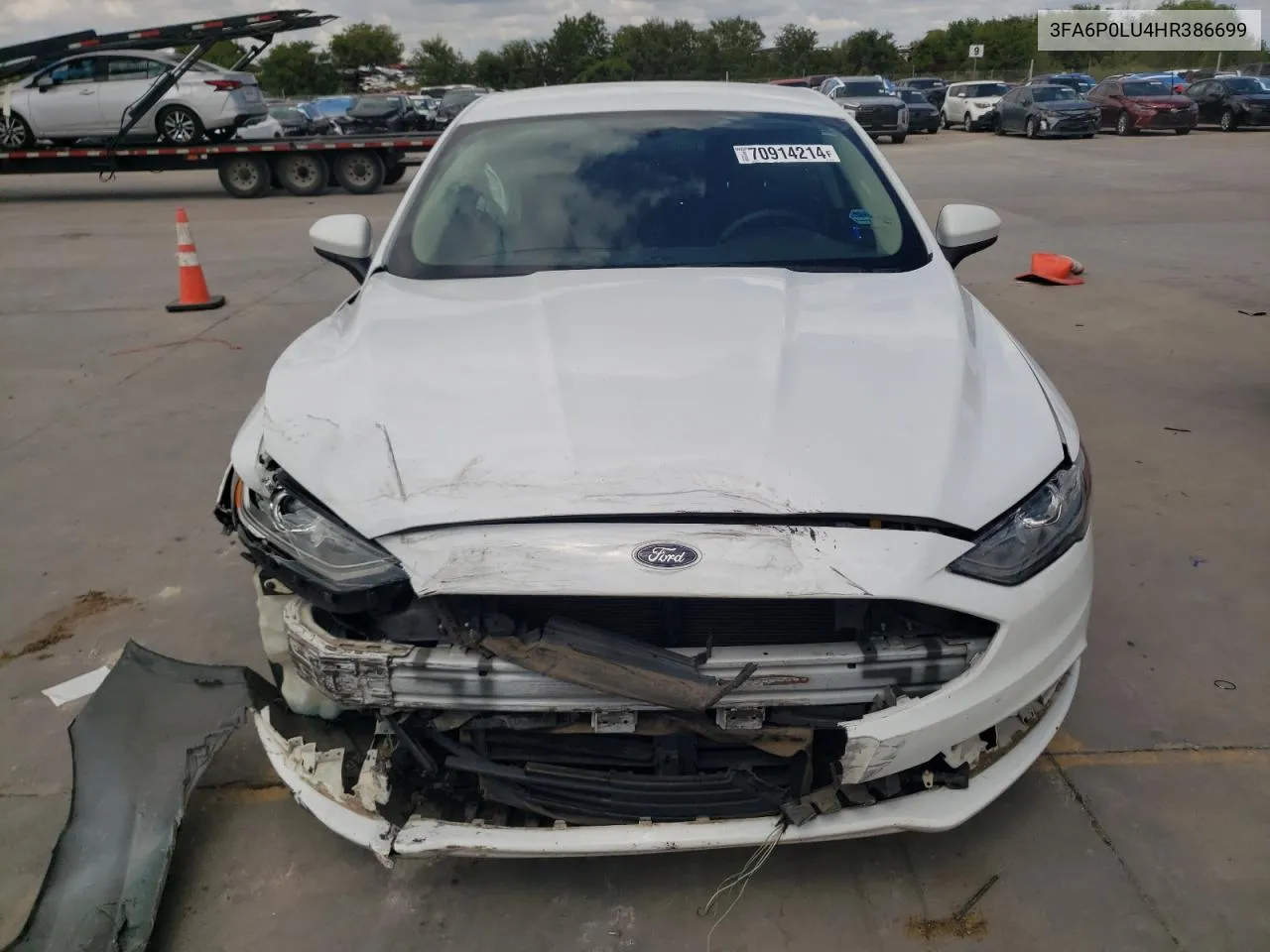 3FA6P0LU4HR386699 2017 Ford Fusion Se Hybrid