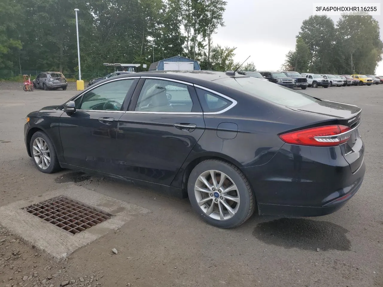 3FA6P0HDXHR116255 2017 Ford Fusion Se