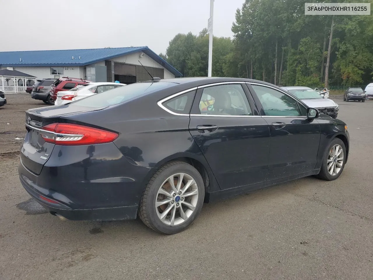 3FA6P0HDXHR116255 2017 Ford Fusion Se