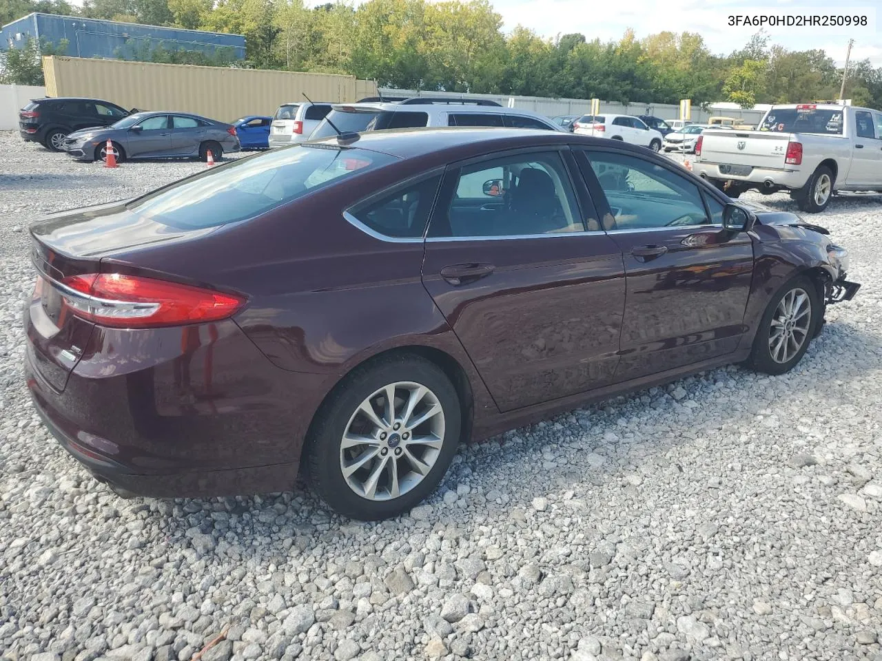 3FA6P0HD2HR250998 2017 Ford Fusion Se