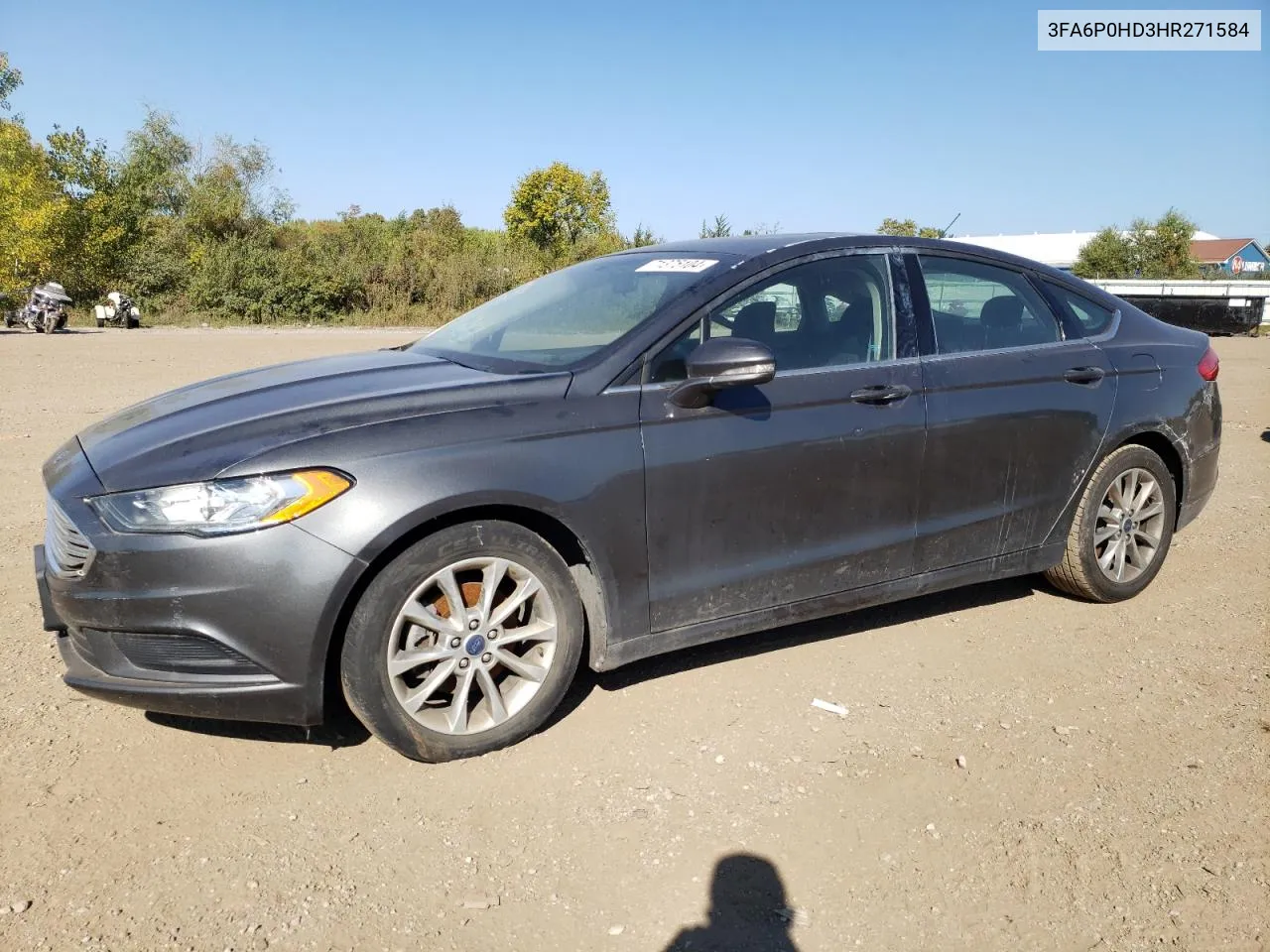 3FA6P0HD3HR271584 2017 Ford Fusion Se