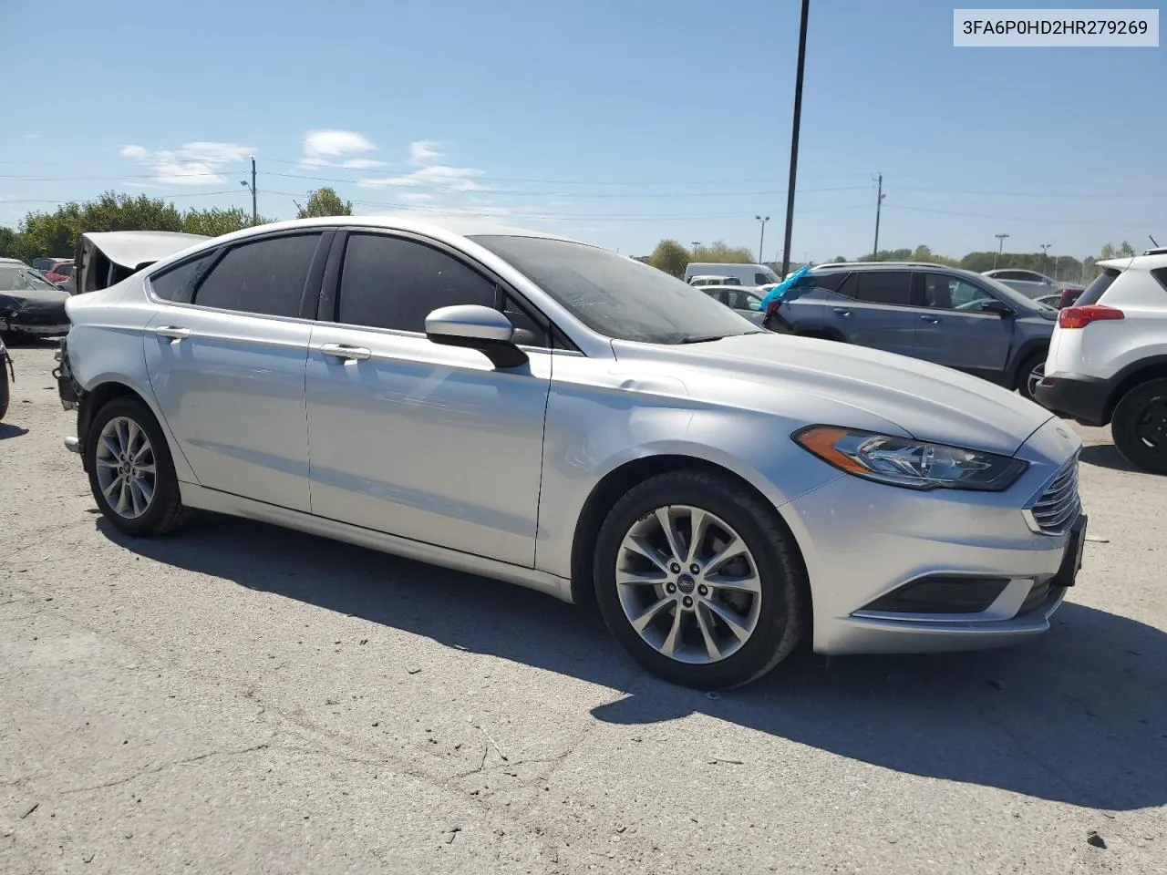 3FA6P0HD2HR279269 2017 Ford Fusion Se