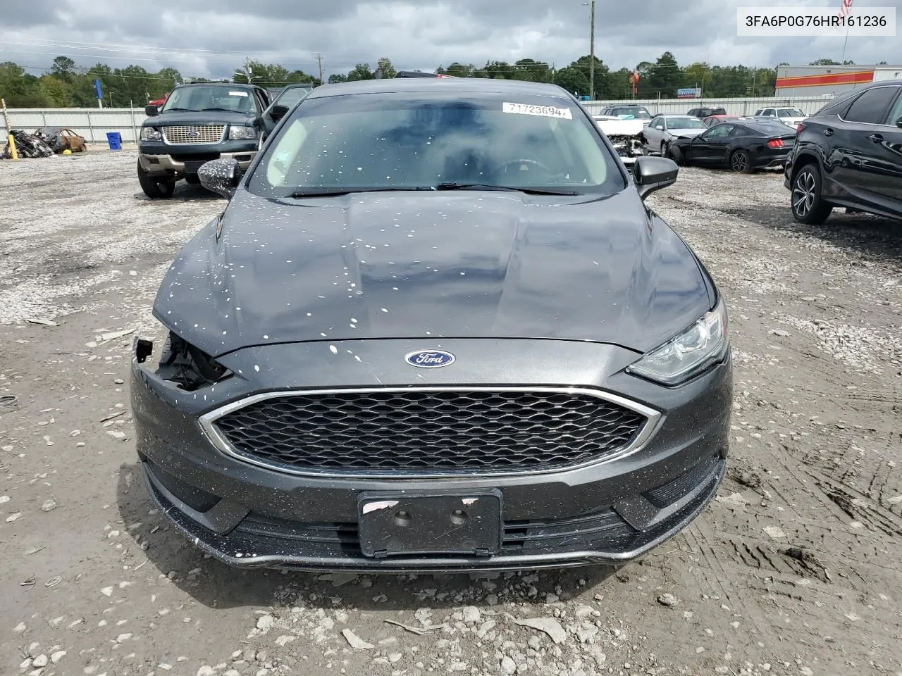 3FA6P0G76HR161236 2017 Ford Fusion S