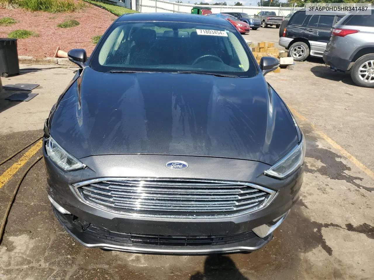 3FA6P0HD5HR341487 2017 Ford Fusion Se