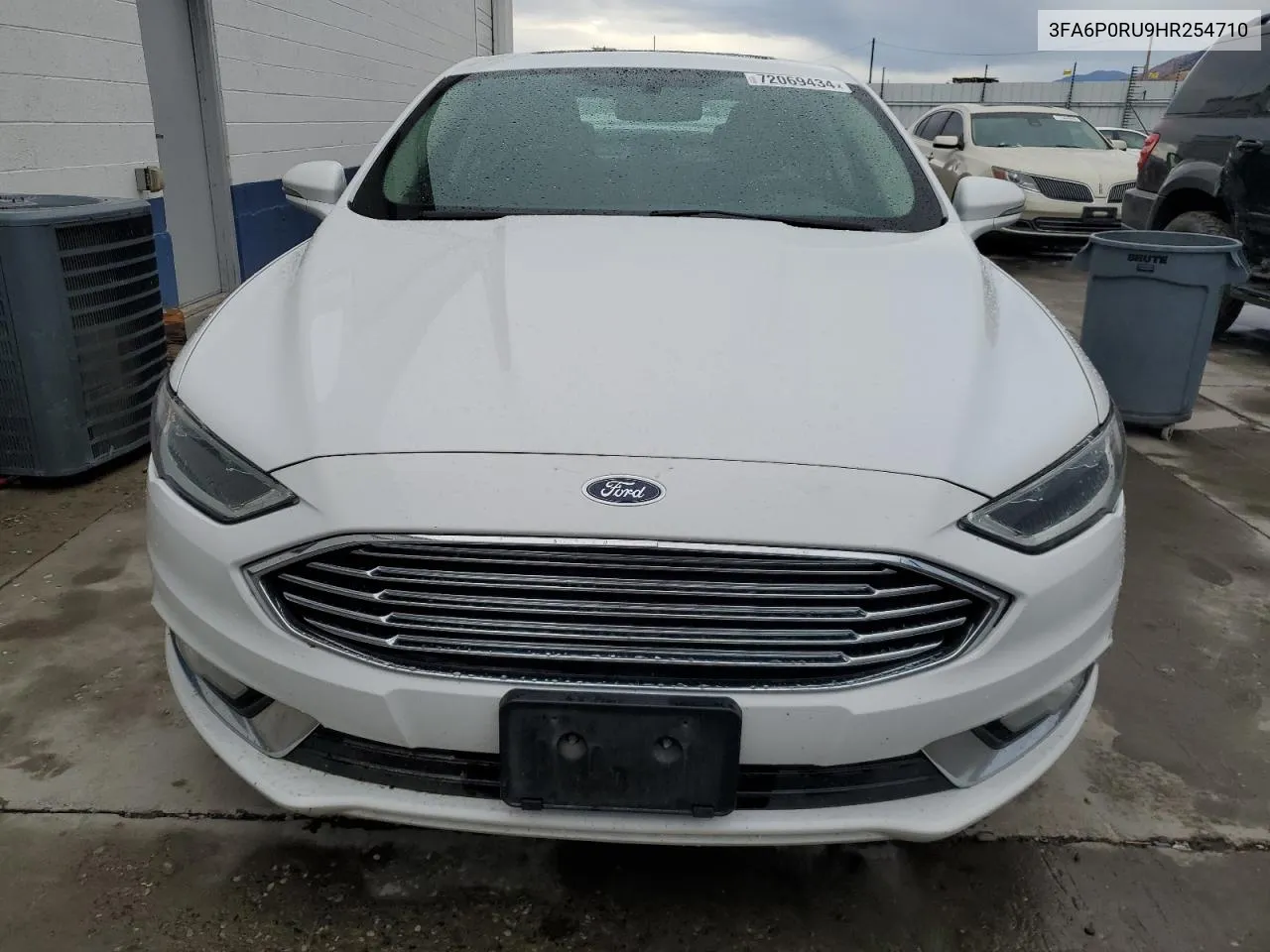 2017 Ford Fusion Titanium Hev VIN: 3FA6P0RU9HR254710 Lot: 72069434