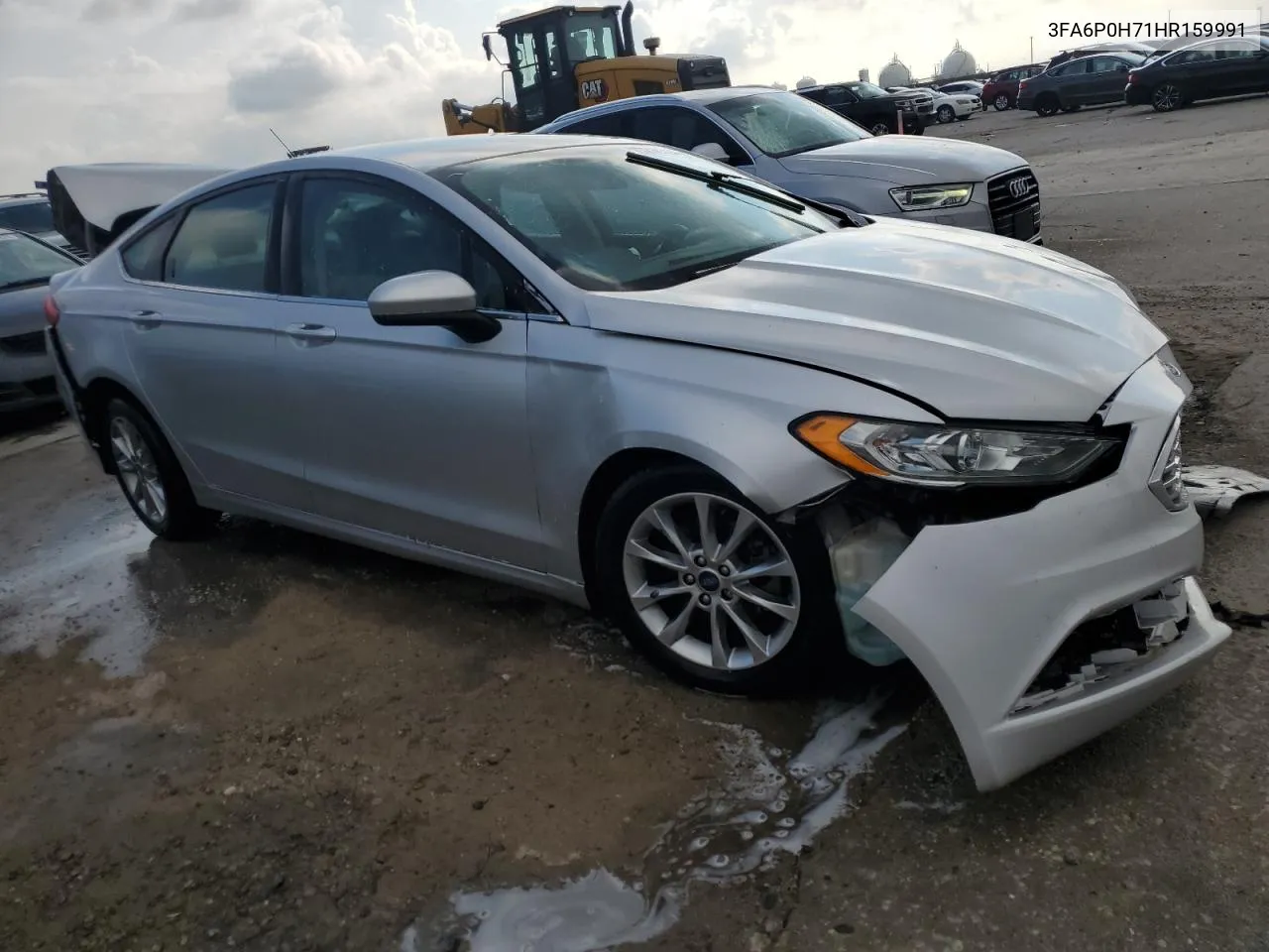 3FA6P0H71HR159991 2017 Ford Fusion Se