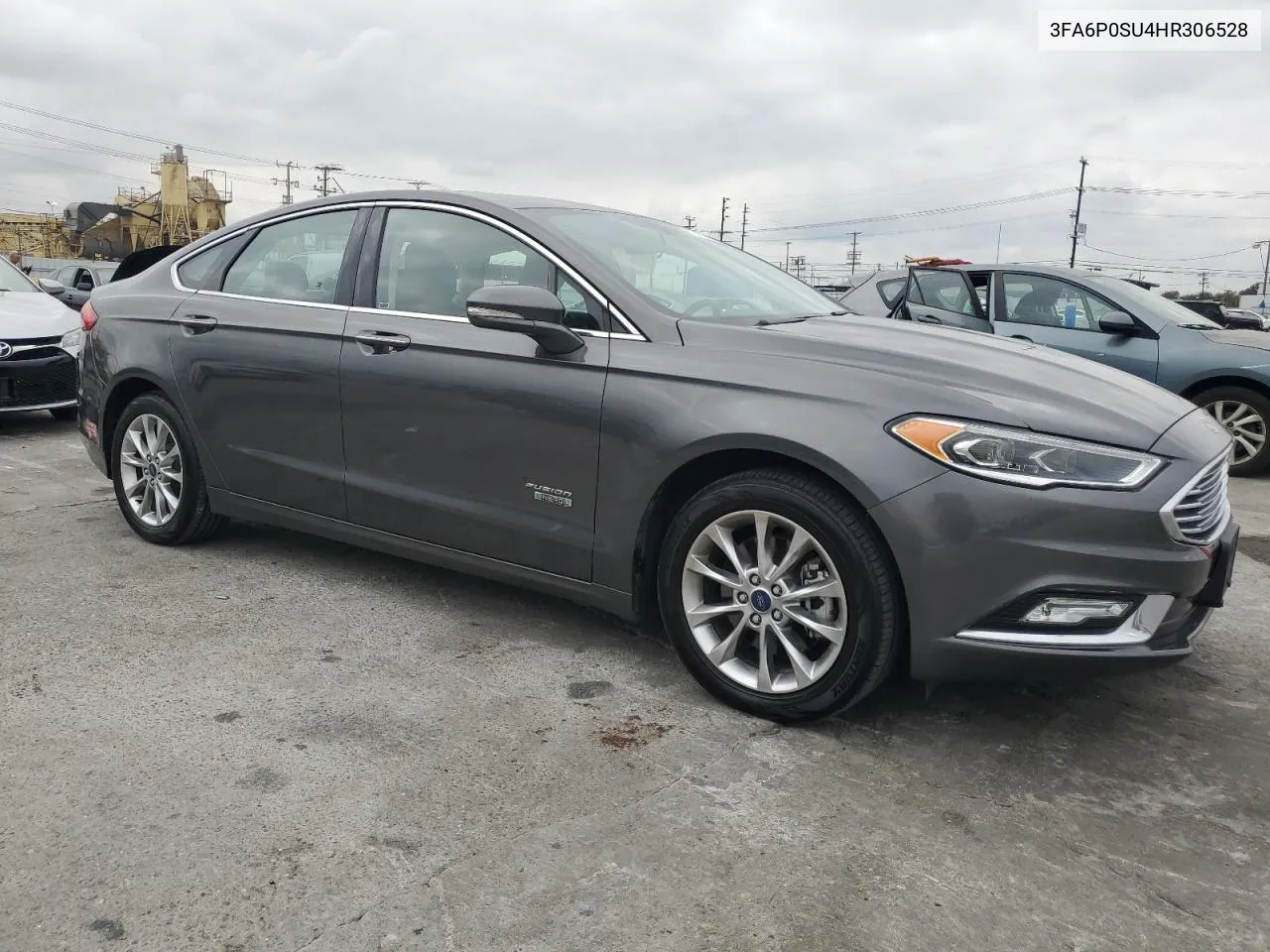 2017 Ford Fusion Titanium Phev VIN: 3FA6P0SU4HR306528 Lot: 72190174