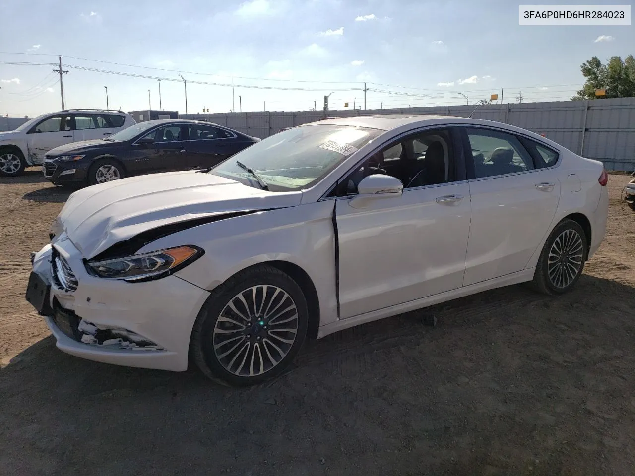 3FA6P0HD6HR284023 2017 Ford Fusion Se