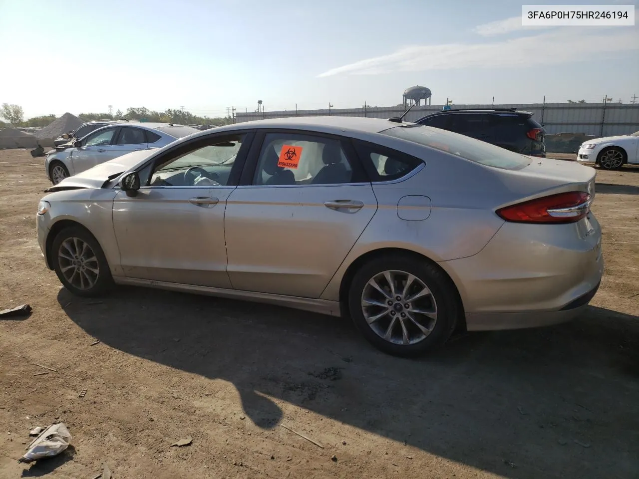 3FA6P0H75HR246194 2017 Ford Fusion Se