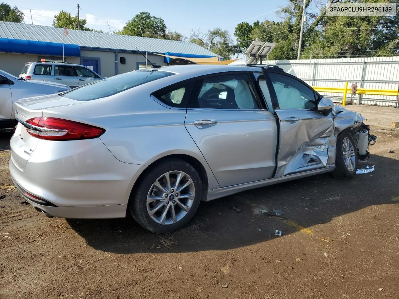 3FA6P0LU9HR296139 2017 Ford Fusion Se Hybrid