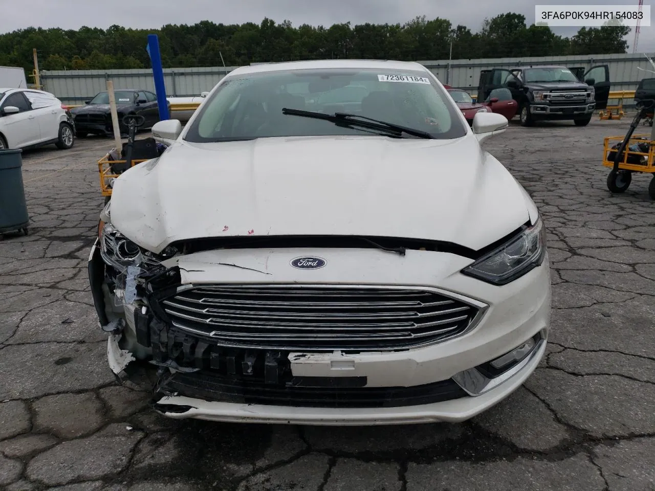 3FA6P0K94HR154083 2017 Ford Fusion Titanium