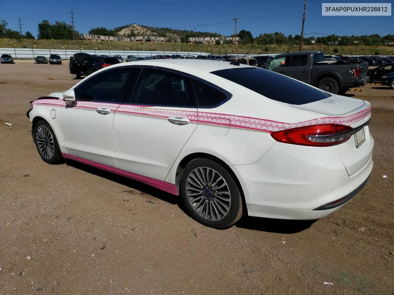 2017 Ford Fusion Se Phev VIN: 3FA6P0PUXHR238812 Lot: 72381504