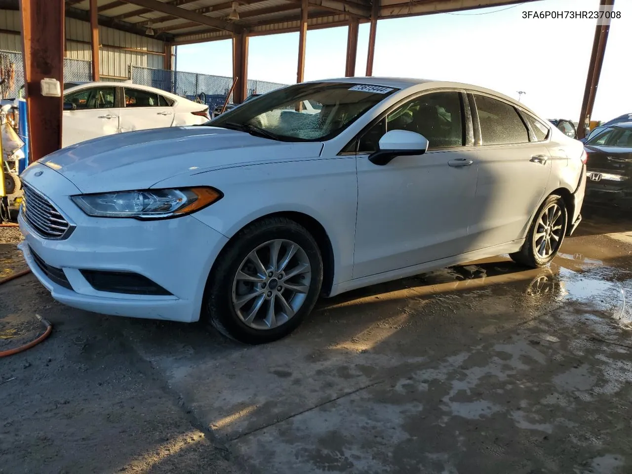 2017 Ford Fusion Se VIN: 3FA6P0H73HR237008 Lot: 73615444