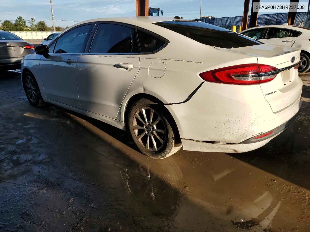 2017 Ford Fusion Se VIN: 3FA6P0H73HR237008 Lot: 73615444