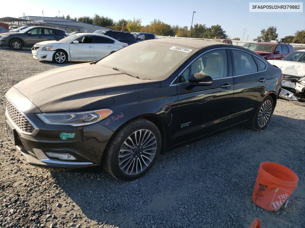 3FA6P0SU2HR379882 2017 Ford Fusion Titanium Phev