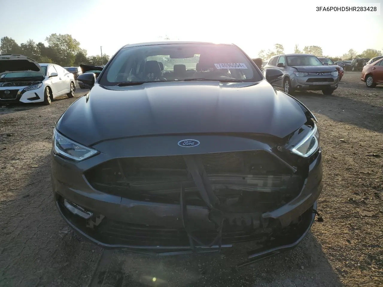 3FA6P0HD5HR283428 2017 Ford Fusion Se