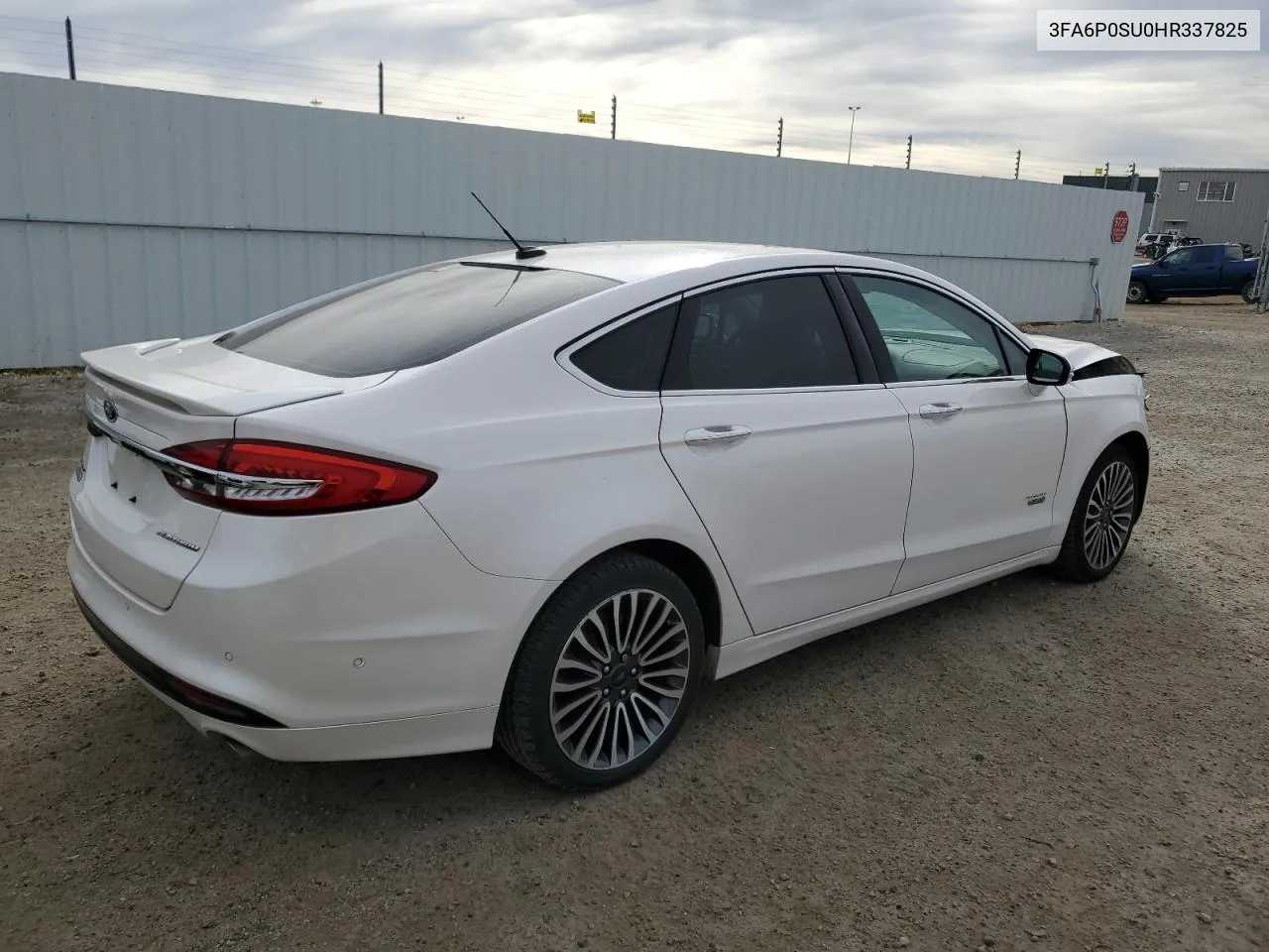 2017 Ford Fusion Titanium Phev VIN: 3FA6P0SU0HR337825 Lot: 74727674