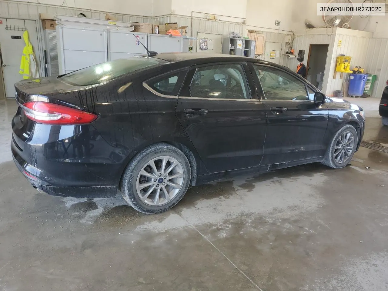 2017 Ford Fusion Se VIN: 3FA6P0HD0HR273020 Lot: 74815504