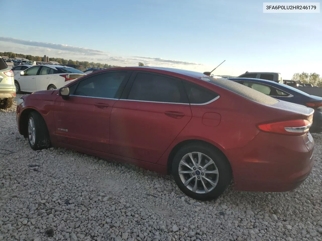 3FA6P0LU2HR246179 2017 Ford Fusion Se Hybrid