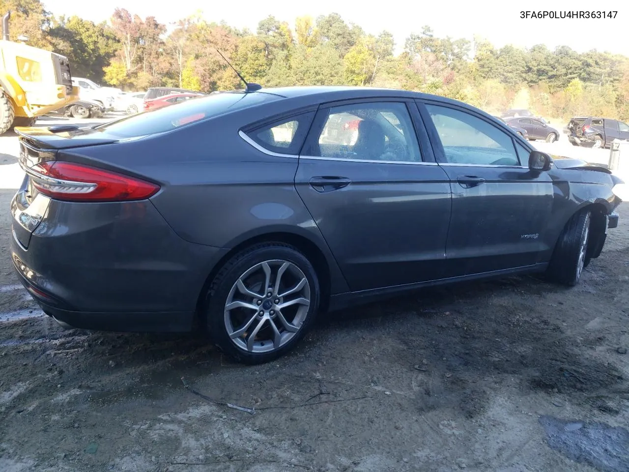 2017 Ford Fusion Se Hybrid VIN: 3FA6P0LU4HR363147 Lot: 75642604