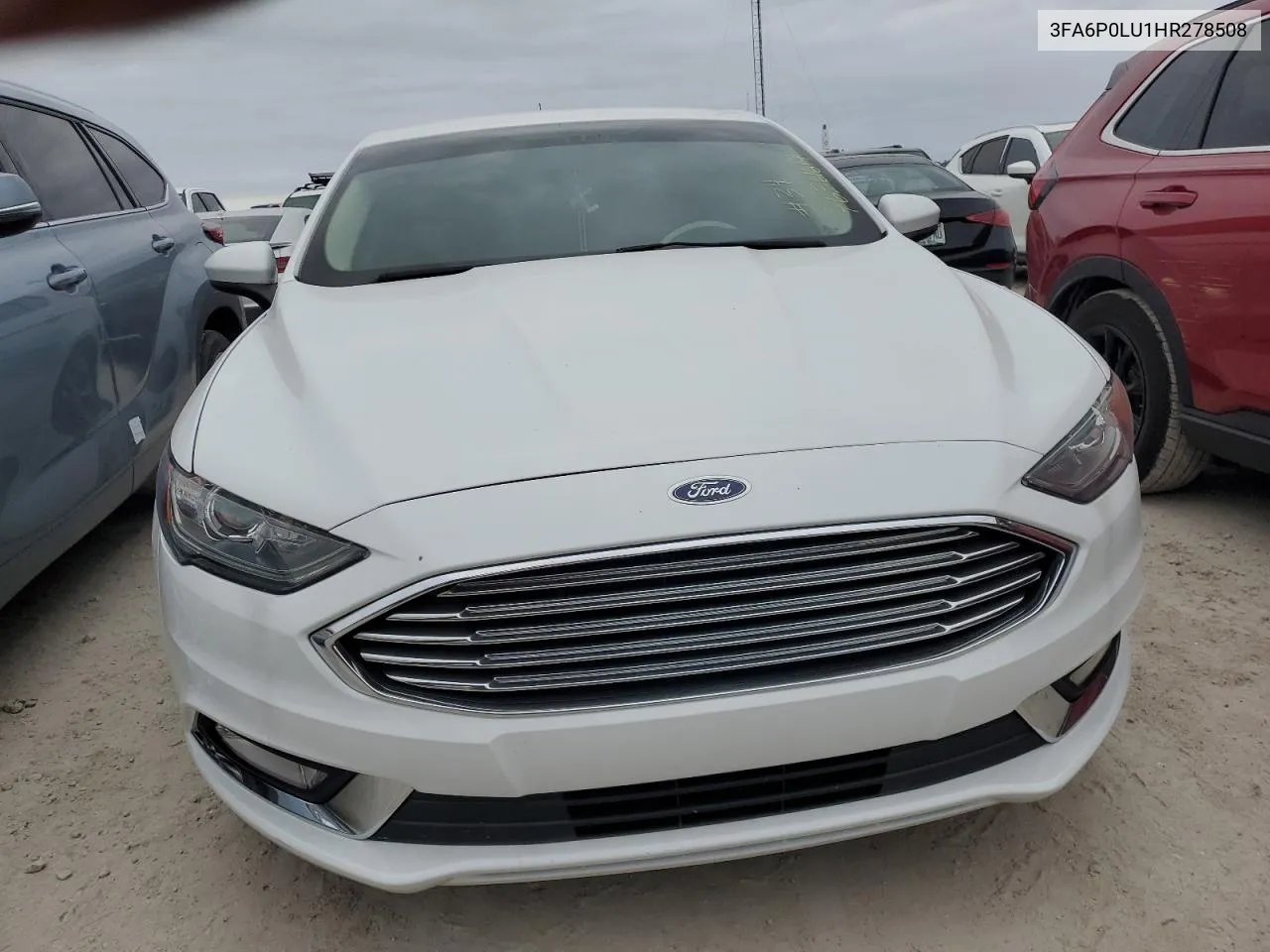 2017 Ford Fusion Se Hybrid VIN: 3FA6P0LU1HR278508 Lot: 76361614