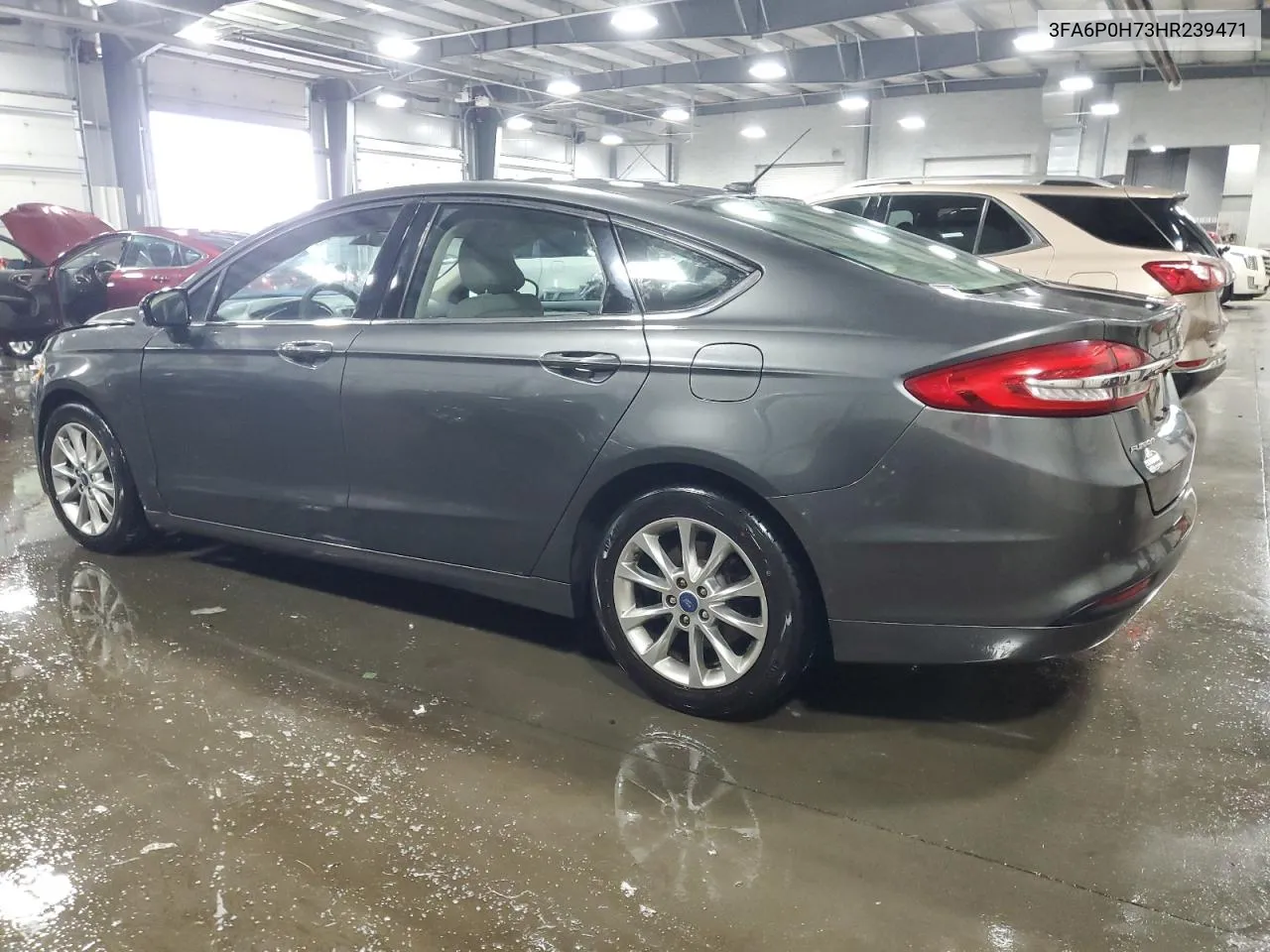 2017 Ford Fusion Se VIN: 3FA6P0H73HR239471 Lot: 76888644