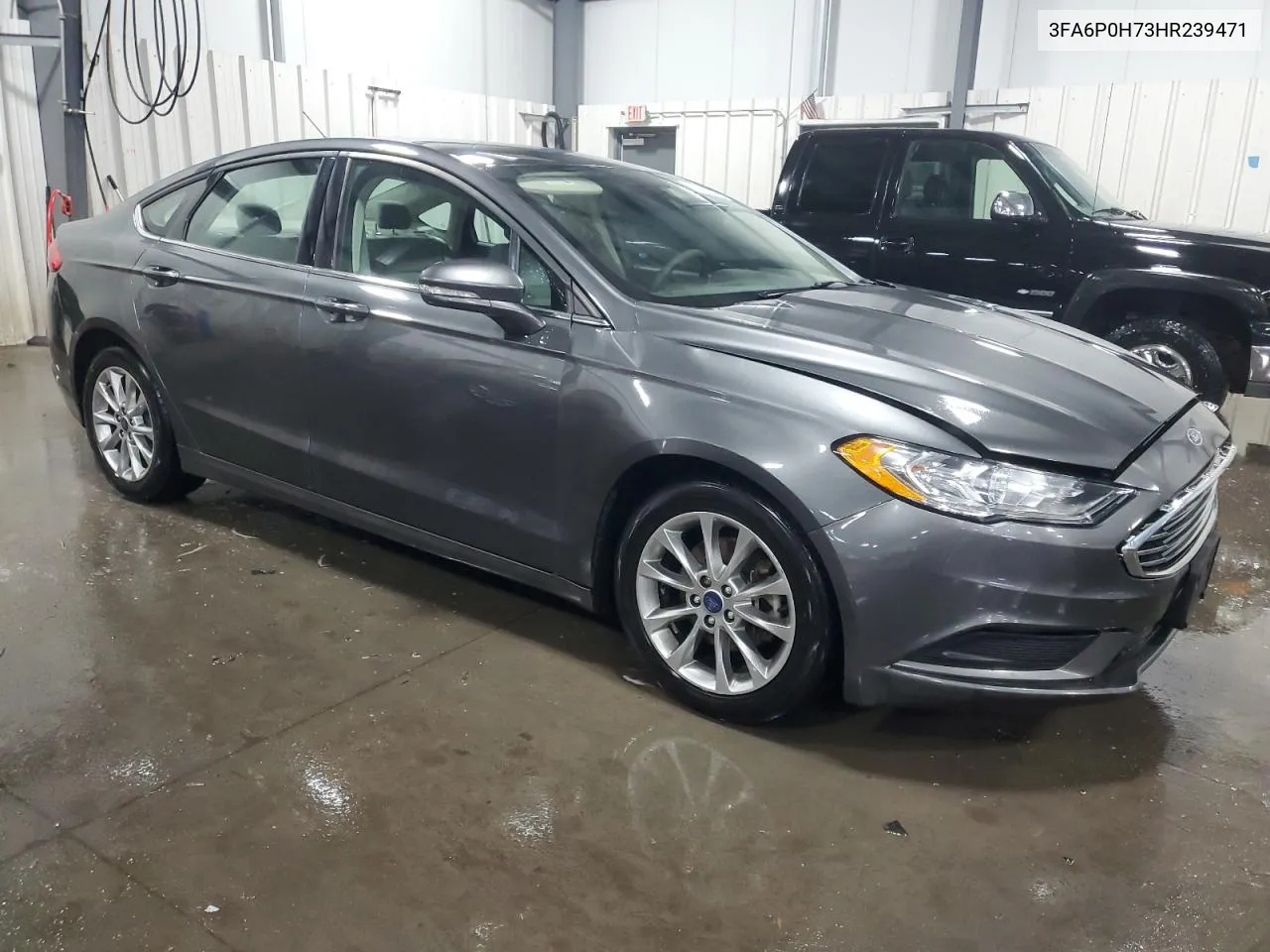 2017 Ford Fusion Se VIN: 3FA6P0H73HR239471 Lot: 76888644