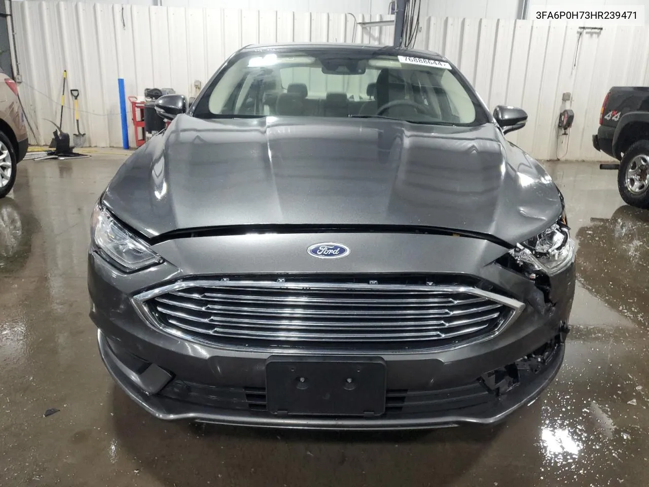 2017 Ford Fusion Se VIN: 3FA6P0H73HR239471 Lot: 76888644