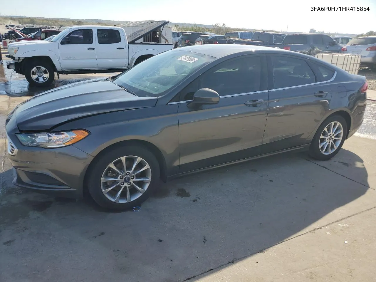 2017 Ford Fusion Se VIN: 3FA6P0H71HR415854 Lot: 77479064