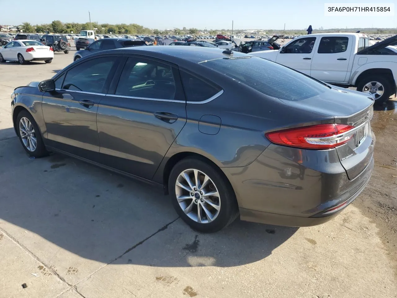 2017 Ford Fusion Se VIN: 3FA6P0H71HR415854 Lot: 77479064