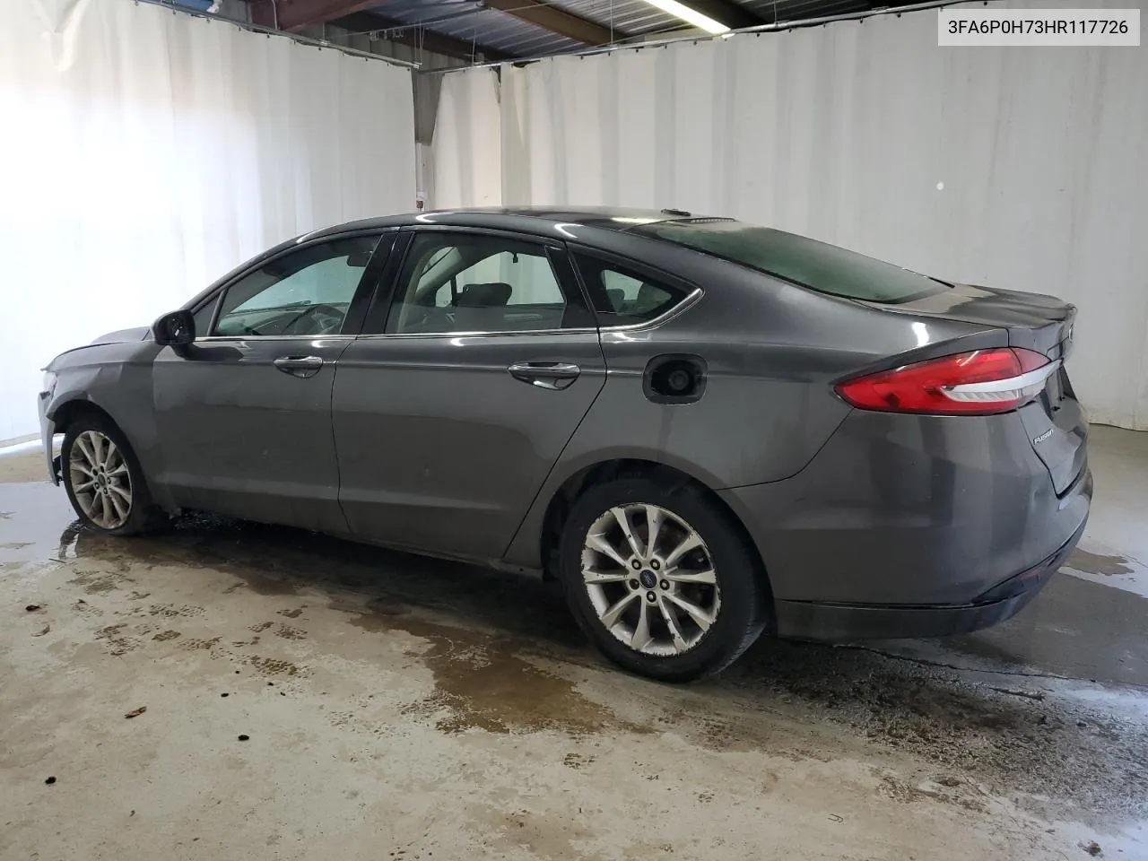 2017 Ford Fusion Se VIN: 3FA6P0H73HR117726 Lot: 77601684