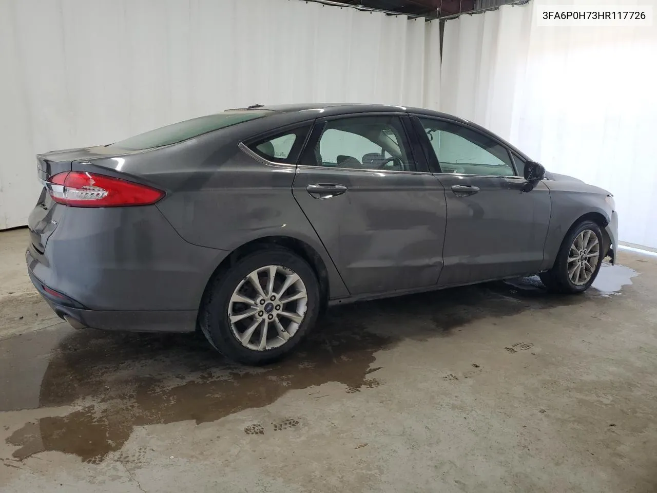 2017 Ford Fusion Se VIN: 3FA6P0H73HR117726 Lot: 77601684