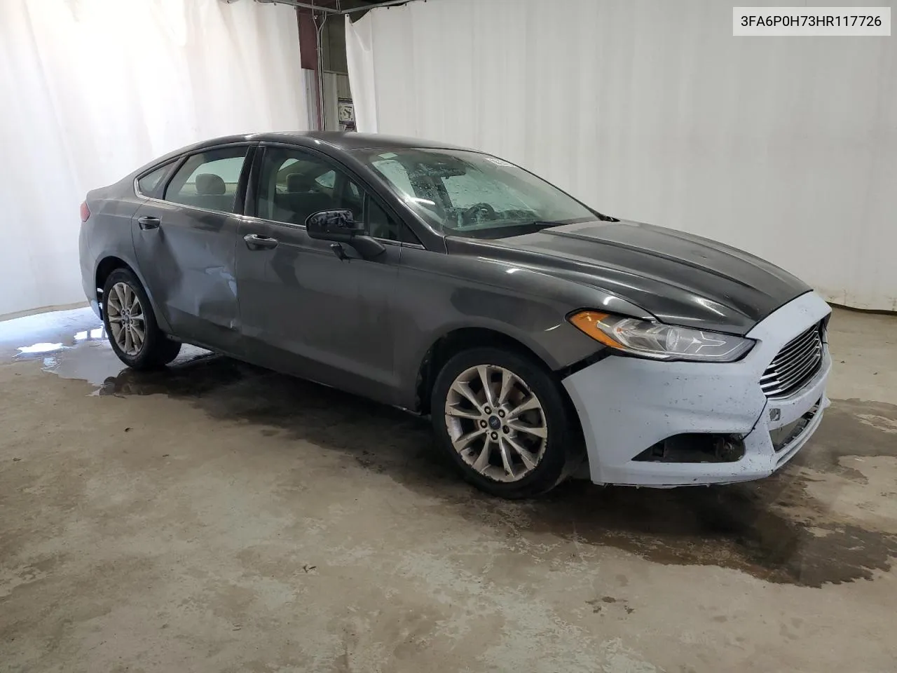 2017 Ford Fusion Se VIN: 3FA6P0H73HR117726 Lot: 77601684