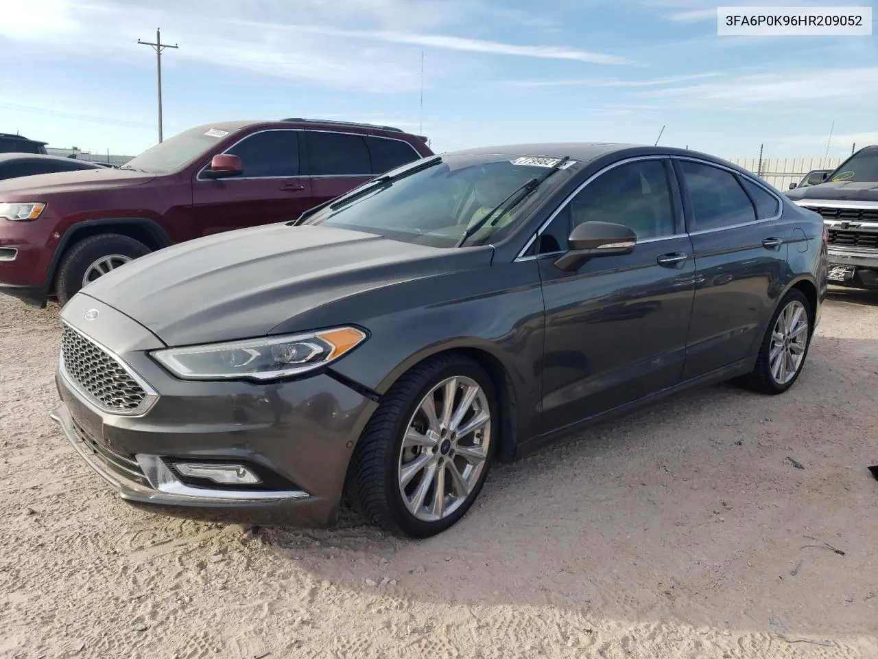 3FA6P0K96HR209052 2017 Ford Fusion Titanium