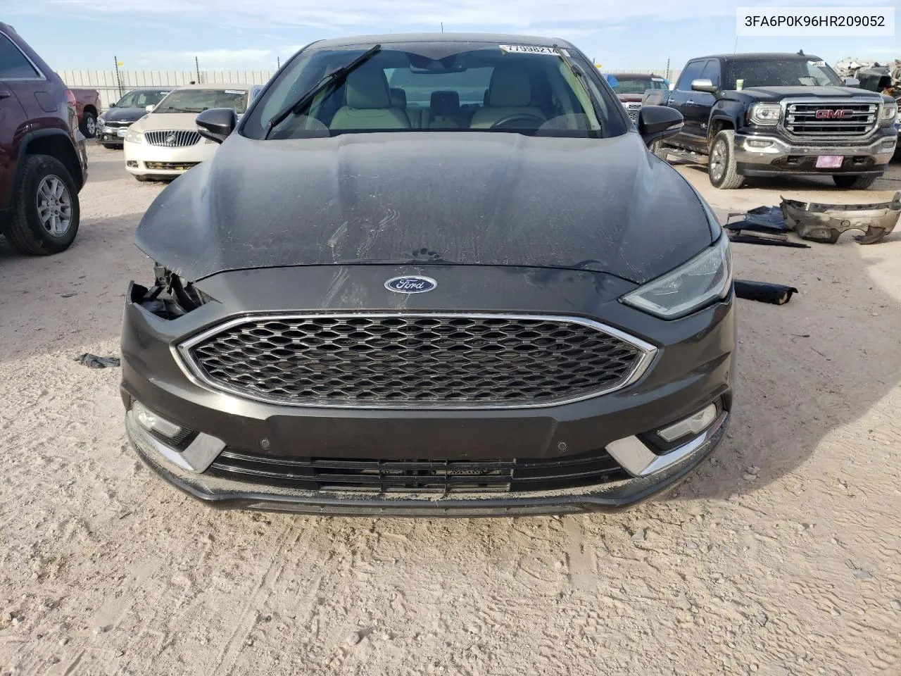 3FA6P0K96HR209052 2017 Ford Fusion Titanium