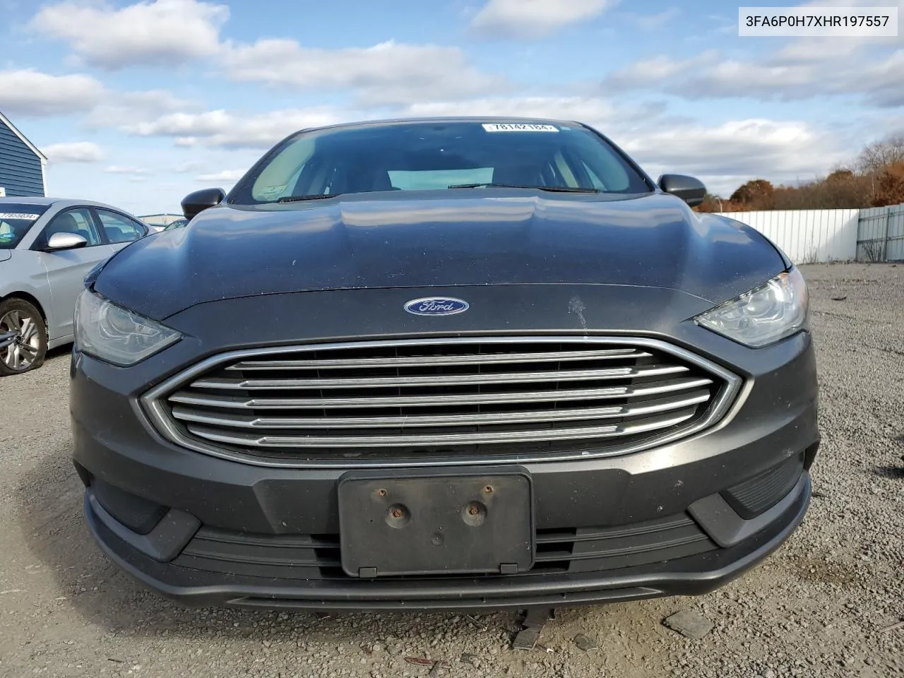 2017 Ford Fusion Se VIN: 3FA6P0H7XHR197557 Lot: 78142184