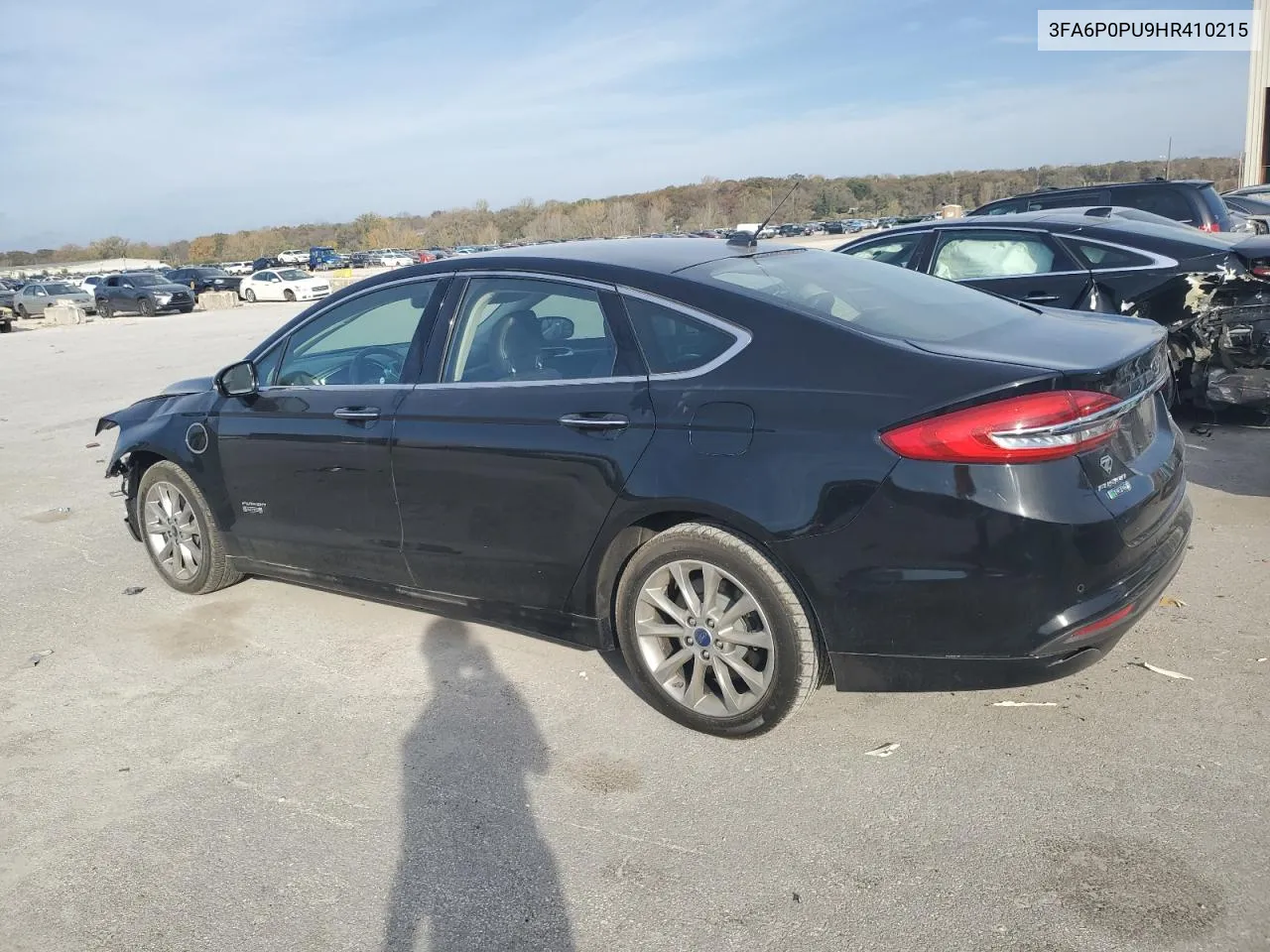 2017 Ford Fusion Se Phev VIN: 3FA6P0PU9HR410215 Lot: 78374894