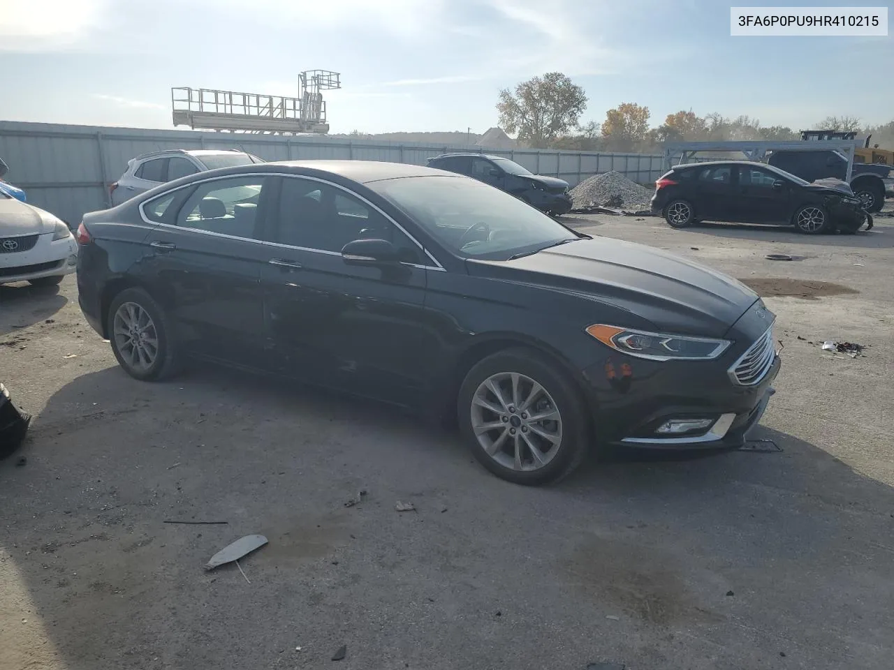 2017 Ford Fusion Se Phev VIN: 3FA6P0PU9HR410215 Lot: 78374894