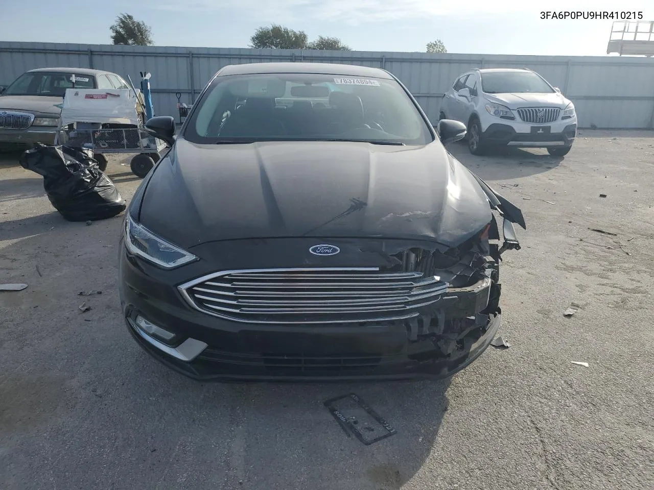 2017 Ford Fusion Se Phev VIN: 3FA6P0PU9HR410215 Lot: 78374894