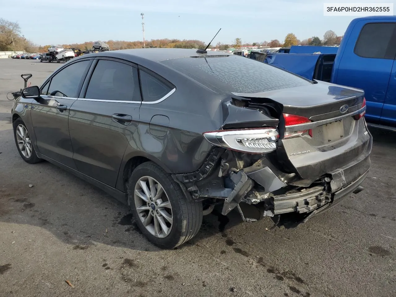 3FA6P0HD2HR362555 2017 Ford Fusion Se