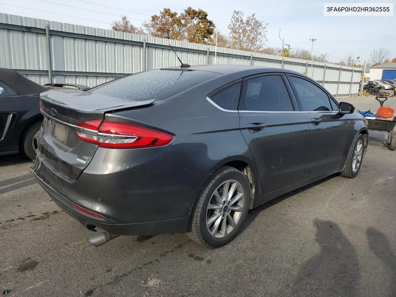 3FA6P0HD2HR362555 2017 Ford Fusion Se