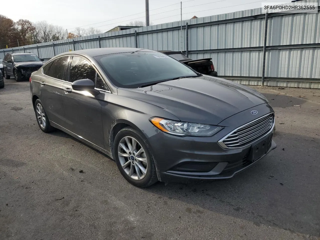 3FA6P0HD2HR362555 2017 Ford Fusion Se