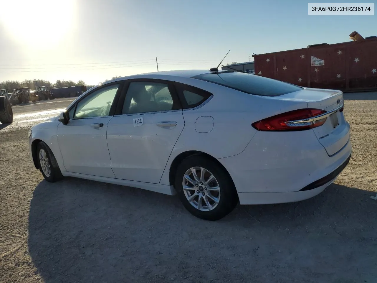 3FA6P0G72HR236174 2017 Ford Fusion S