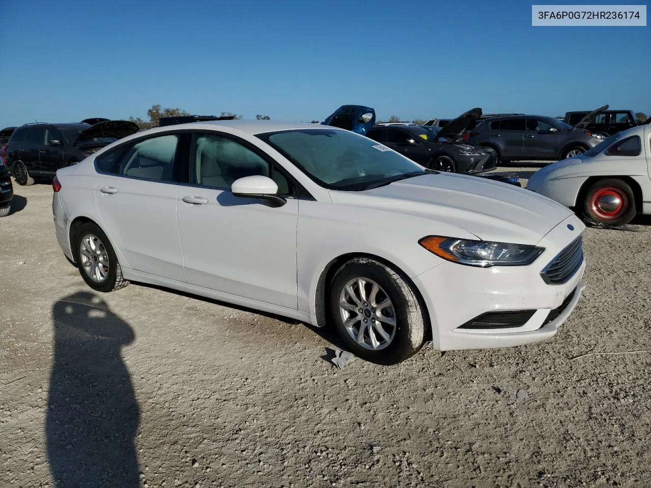 3FA6P0G72HR236174 2017 Ford Fusion S