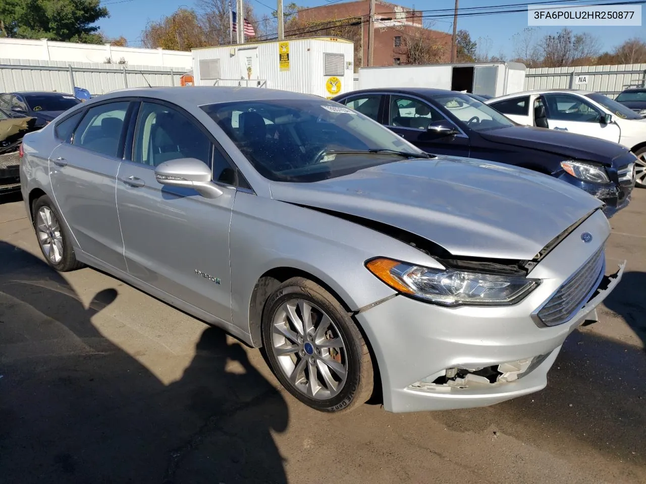 2017 Ford Fusion Se Hybrid VIN: 3FA6P0LU2HR250877 Lot: 78657654