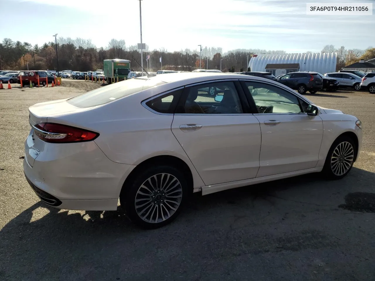 2017 Ford Fusion Se VIN: 3FA6P0T94HR211056 Lot: 78667564