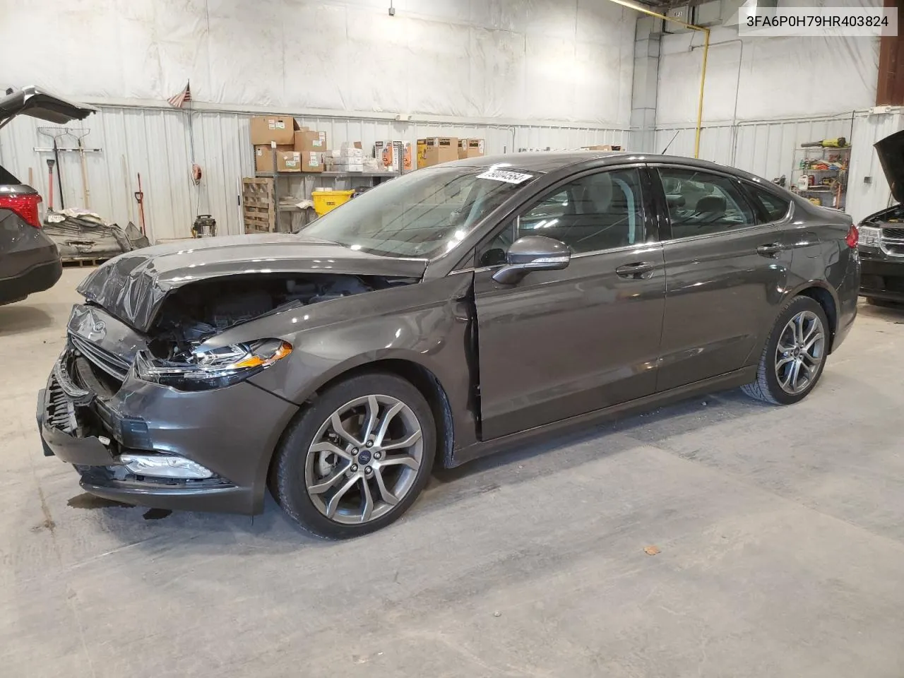 2017 Ford Fusion Se VIN: 3FA6P0H79HR403824 Lot: 79004564