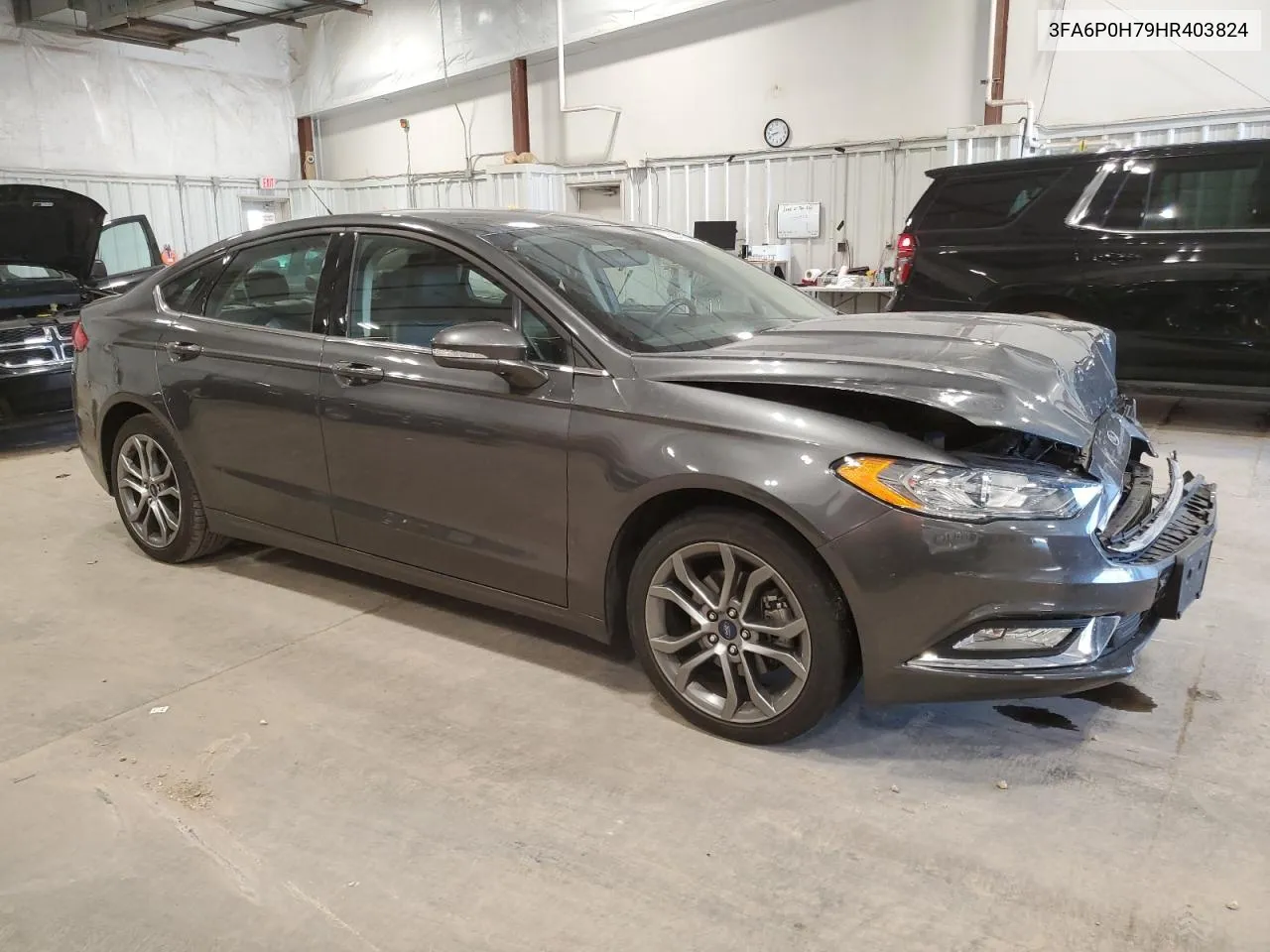 2017 Ford Fusion Se VIN: 3FA6P0H79HR403824 Lot: 79004564